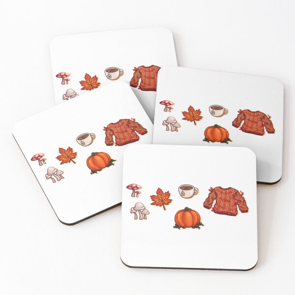 Item preview, Cozy Autumn Things – Tea, Sweaters, Pumpkins & Mushrooms Design designed and sold by ByaStudio.