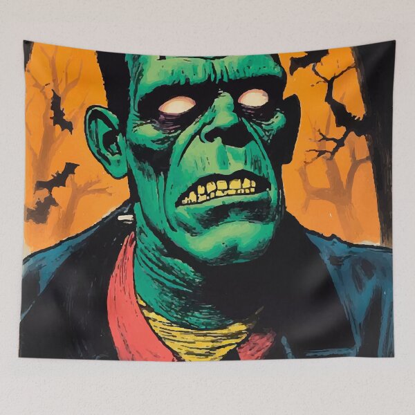 Item preview, Vintage Frankenstein Halloween designed and sold by Maioriz.