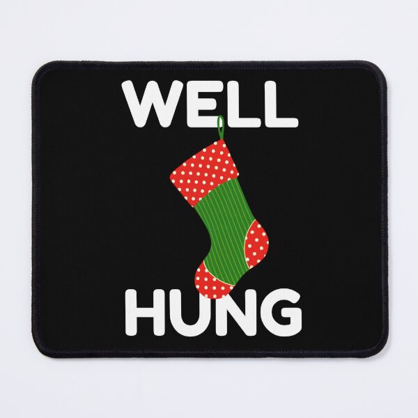 Item preview, Bold Festive Joke – Well Hung Stocking designed and sold by Maryna_Reine.