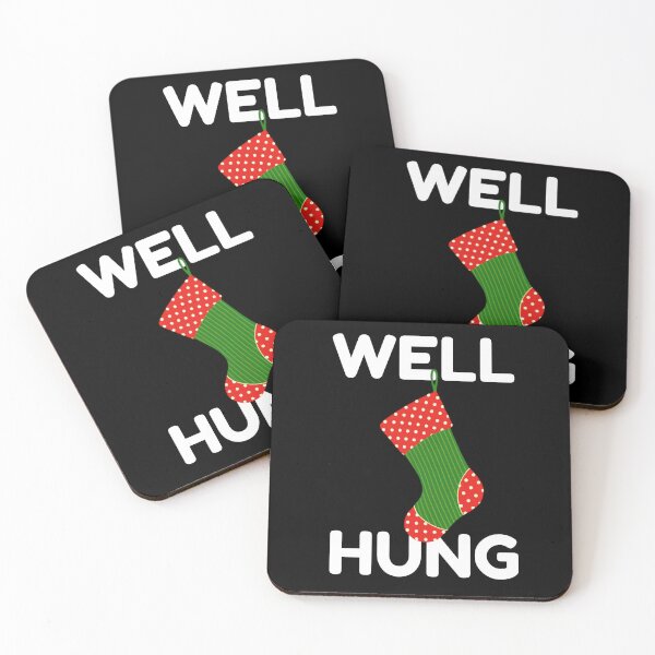 Item preview, Bold Festive Joke – Well Hung Stocking designed and sold by Maryna_Reine.