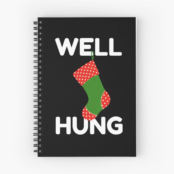 Item preview, Bold Festive Joke – Well Hung Stocking designed and sold by Maryna_Reine.