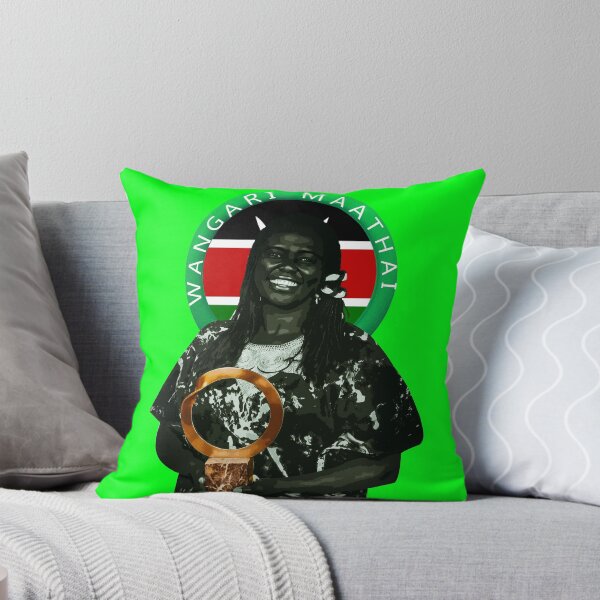 Item preview, Vintage Wangari Maathai - Pan-African Environmental activist | Kenyan Art designed and sold by Youngkev-arts.