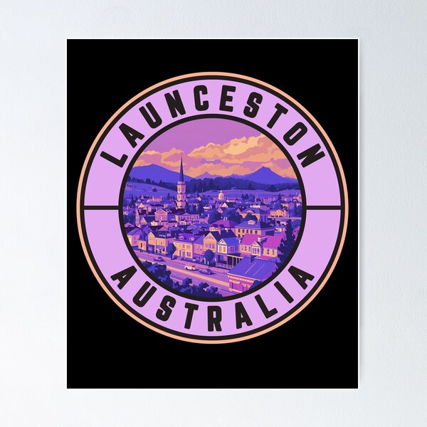 Item preview, Launceston Australia designed and sold by aussieexplore.