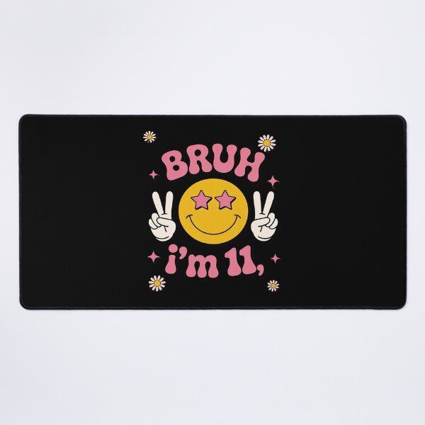 Item preview, Groovy 11th Birthday Girls Boys 11 Years Old Bruh I'm 11 5 designed and sold by MathisBellanger.
