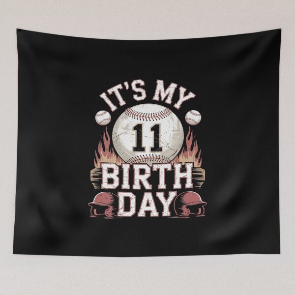 Item preview, Its My 11th Birthday 11 Year Old Bday Number 11th Baseball  designed and sold by MathisBellanger.
