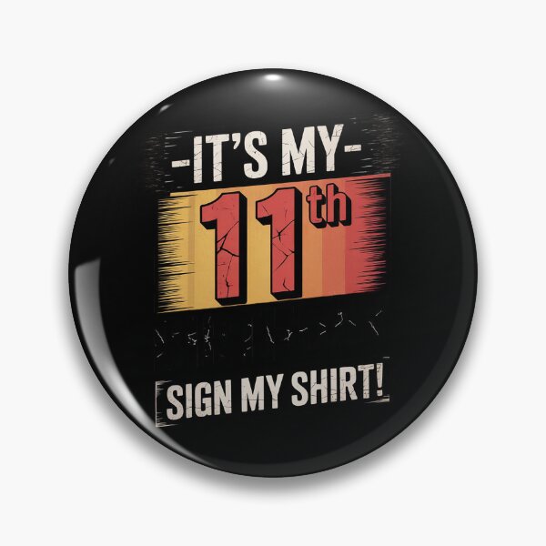 Item preview, It's My 11th Birthday 11 Years Old Birthday Party Sign My  designed and sold by MathisBellanger.