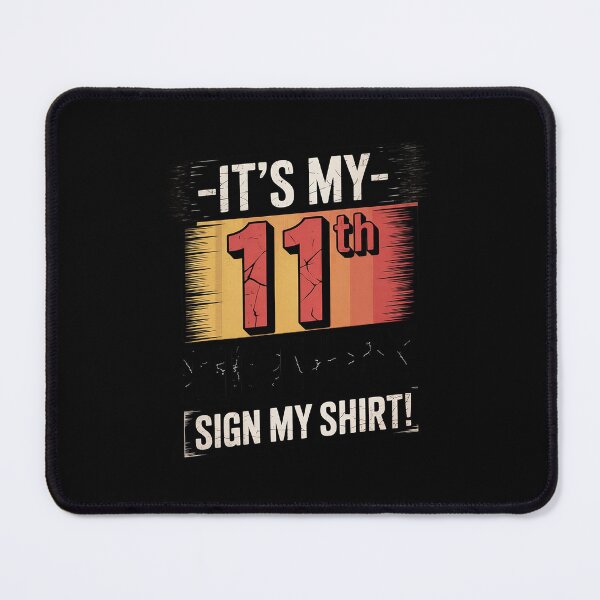 Item preview, It's My 11th Birthday 11 Years Old Birthday Party Sign My designed and sold by MathisBellanger.