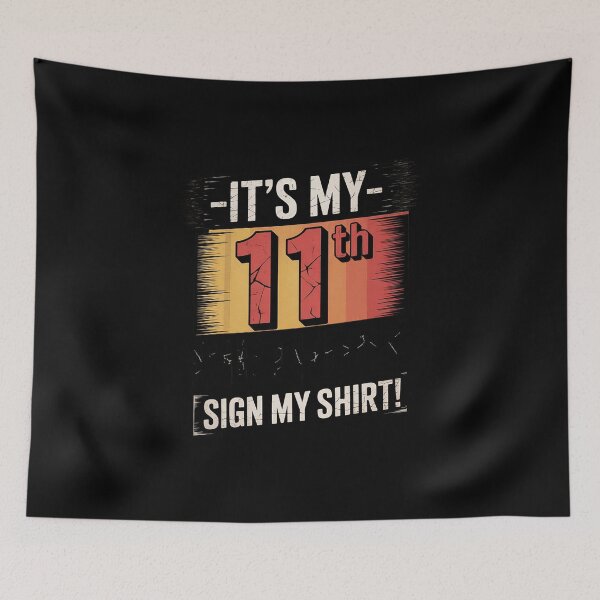 Item preview, It's My 11th Birthday 11 Years Old Birthday Party Sign My  designed and sold by MathisBellanger.