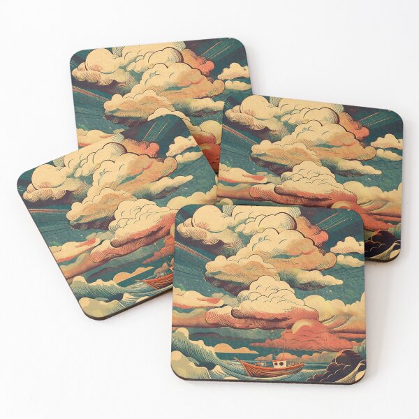 Item preview, Fishing in the Great Waves designed and sold by stephenignacio.