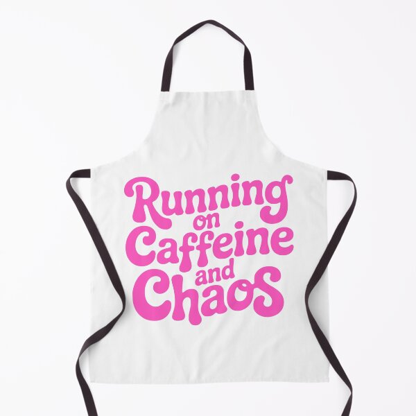 Item preview, Running On Caffeine And Chaos! Pink Coffee Girlie designed and sold by PMCreative.