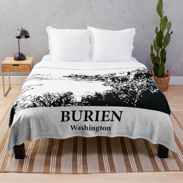 Artikelvorschau, Burien - Washington entworfen und verkauft von Lakeric Cityscapes.