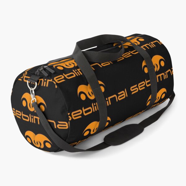 Item preview, Sebliminal Logo Merch Merchandise - Orange on Black designed and sold by PsyStudioShop.