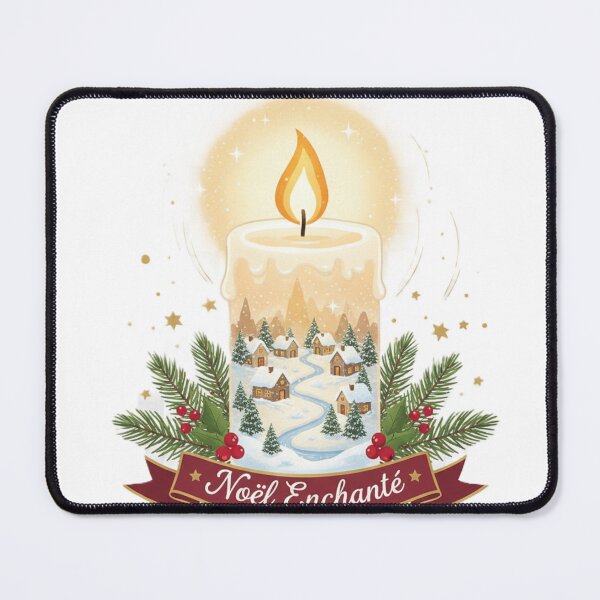 Item preview, Winter Magic Candle Landscape Christmas Miniature designed and sold by chakibbibitriki.