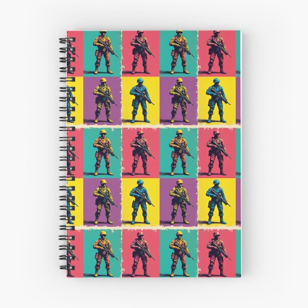 Item preview, Pop Art Toy Soldier Quartet – Vibrant Retro Toy Wall Art designed and sold by DavisDesigns79.