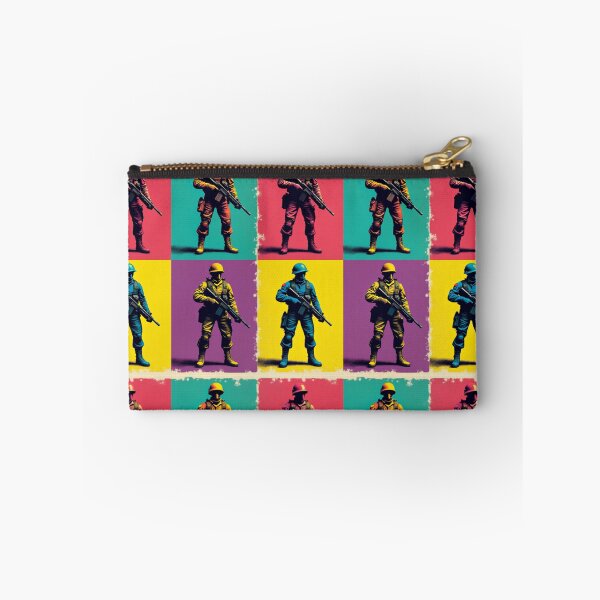 Item preview, Pop Art Toy Soldier Quartet – Vibrant Retro Toy Wall Art designed and sold by DavisDesigns79.