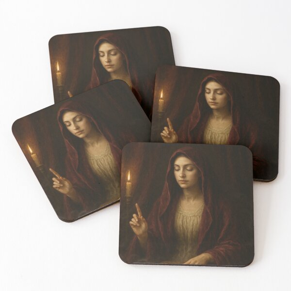 Item preview, The Hierophant – Red Velvet Tarot designed and sold by WitchPrint.