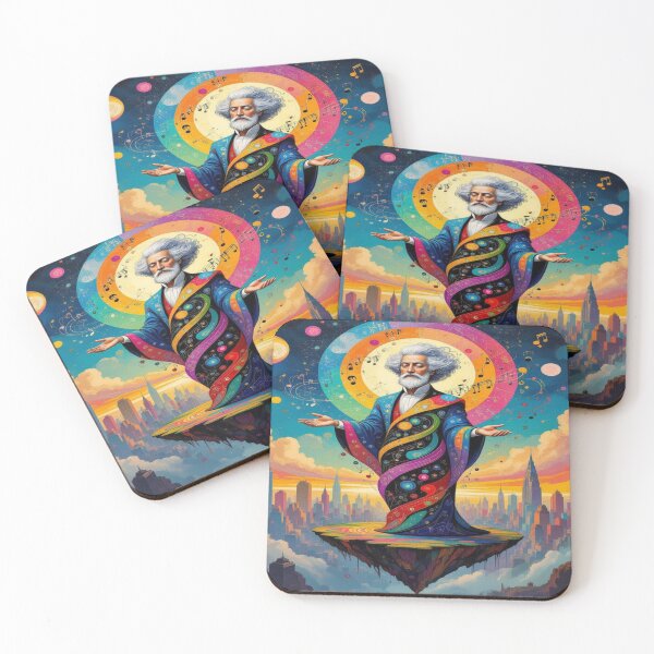 Item preview, Cosmic Composer – Floating Wisdom & Musical Light over the City of Stars designed and sold by FotoworldEdel.
