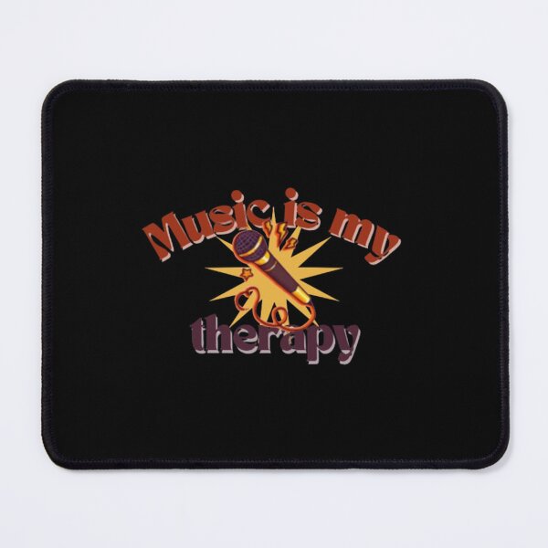 Item preview, Music is my therapy – Music Lover Aesthetic Design designed and sold by ByaStudio.