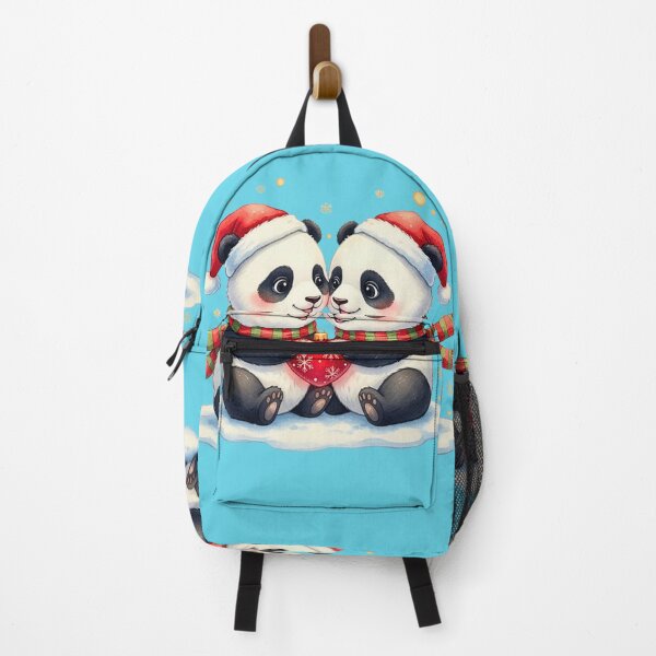 Item preview, Cute Christmas Panda Couple | Holiday Bear Love designed and sold by E-SarnEdge.