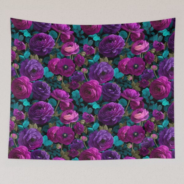 Item preview, Unique Flourishing Ranunculus Illustration For Summer Gift designed and sold by RoyalStarsPatts.
