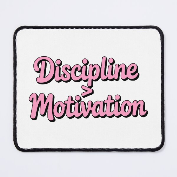 Item preview, Discipline > Motivation! designed and sold by PMCreative.