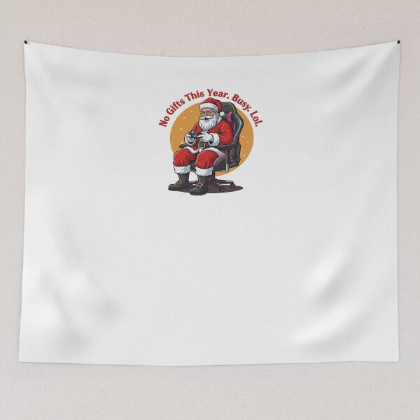 Item preview,  Gamer Santa – No Gifts Busy Christmas  designed and sold by FelixnRobinus.