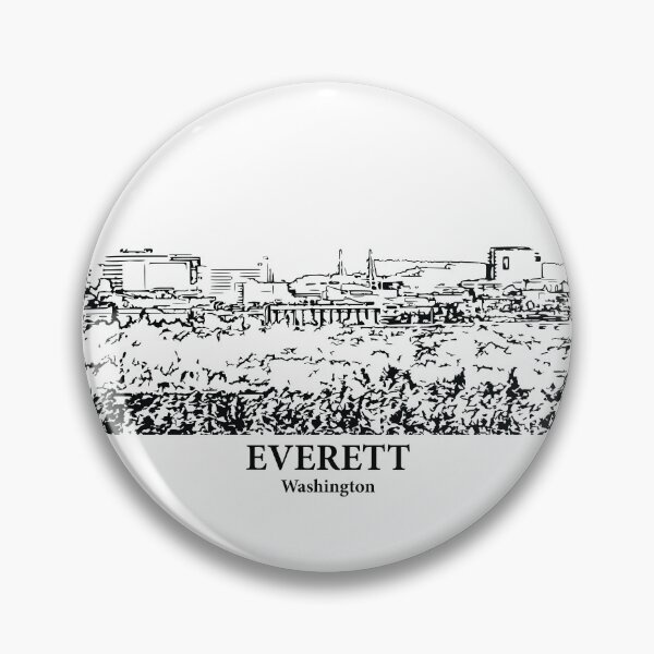 Item preview, Everett - Washington designed and sold by Lakeric Cityscapes.