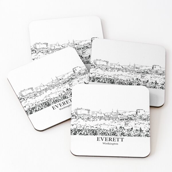Item preview, Everett - Washington designed and sold by Lakeric Cityscapes.