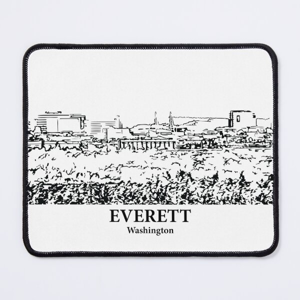 Item preview, Everett - Washington designed and sold by Lakeric Cityscapes.