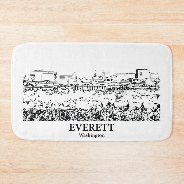 Item preview, Everett - Washington designed and sold by Lakeric Cityscapes.