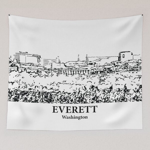 Item preview, Everett - Washington designed and sold by Lakeric Cityscapes.