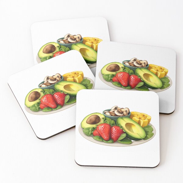 Item preview, Avocado Salad Board designed and sold by New-School-Wave.