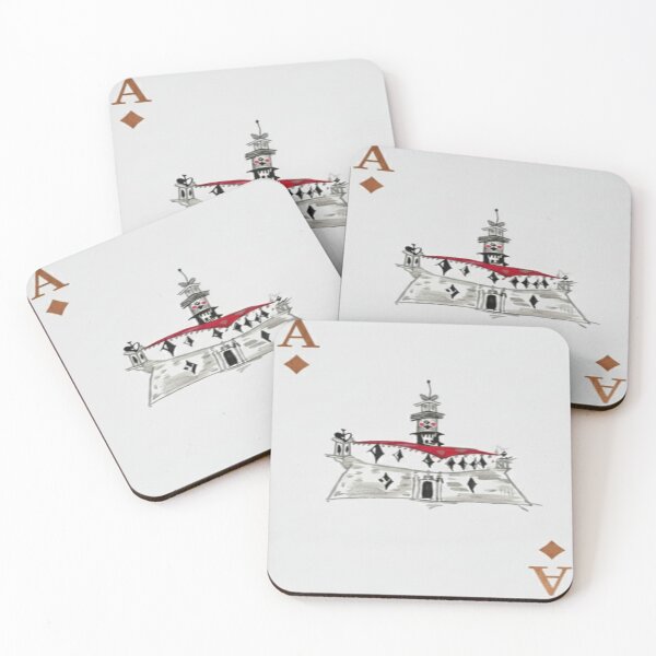 Item preview, Ace of Diamonds – Salvador Fortress Card Art designed and sold by Ateliê dos Naipes .