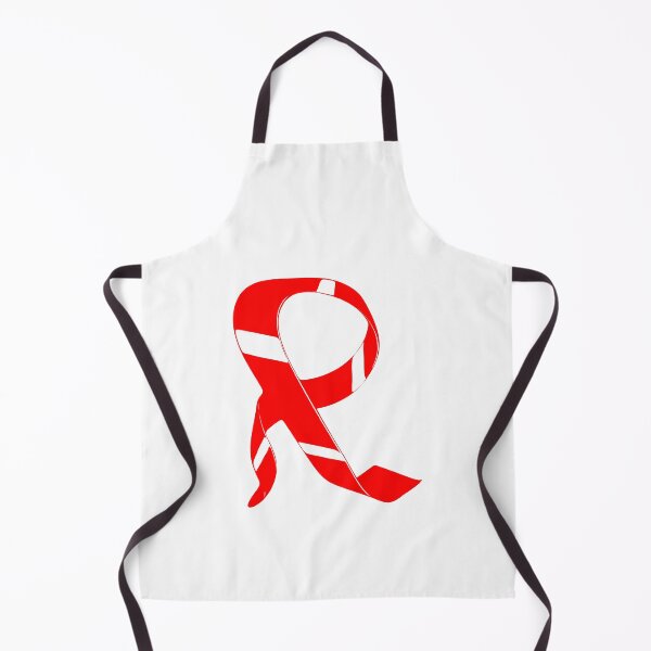Item preview, Letter R – Retro Red Ribbon Monogram Calligraphy designed and sold by uncoXab.