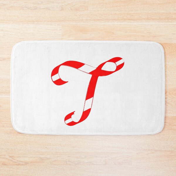 Item preview, Letter T – Retro Red Ribbon Monogram Calligraphy designed and sold by uncoXab.