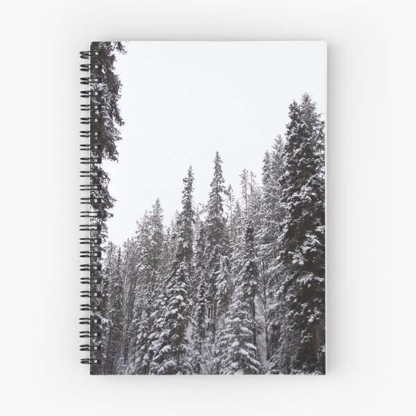 Item preview, Snowfall Serenity – Winter Forest Photography from Lake Louise, Alberta designed and sold by The Wandering Lens.