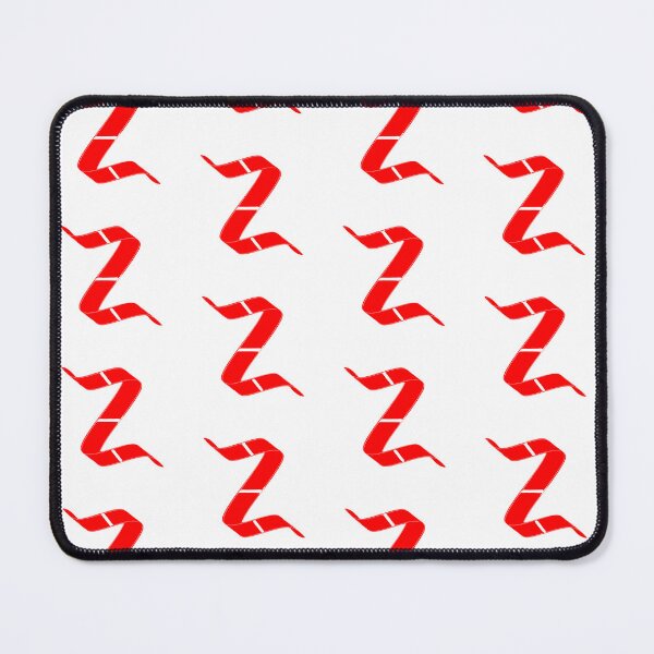 Item preview, Letter Z – Retro Red Ribbon Monogram Calligraphy designed and sold by uncoXab.