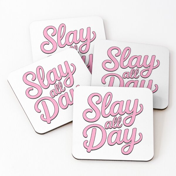 Item preview, Slay All day! Pink Funny Girl designed and sold by PMCreative.