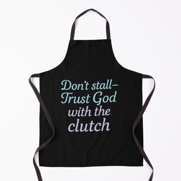 Item preview, Don't Stall - Trust God with the Clutch - Funny Christian Car Design designed and sold by GraceMarieandCo.