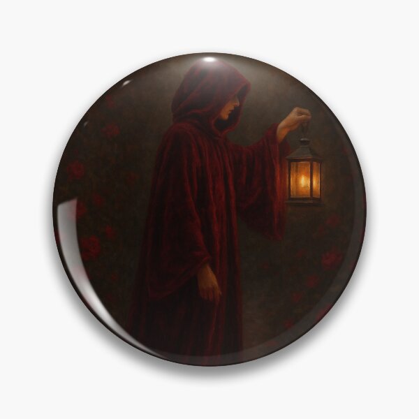 Item preview, The Hermit – Red Velvet Tarot designed and sold by WitchPrint.