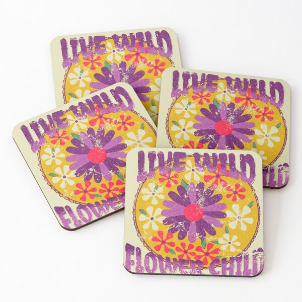 Item preview, Hippie Flower Child Retro 70s Boho Aesthetic designed and sold by Oniyasha.