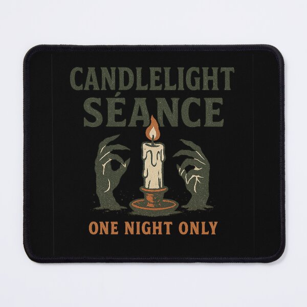 Item preview, Candlelight Séance – One Night Only Vintage Horror Design designed and sold by AddictiveDesign.