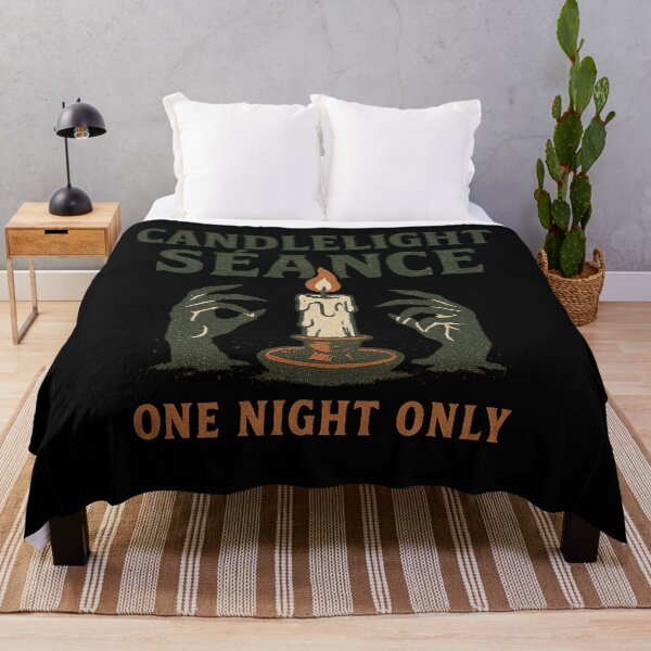 Item preview, Candlelight Séance – One Night Only Vintage Horror Design designed and sold by AddictiveDesign.