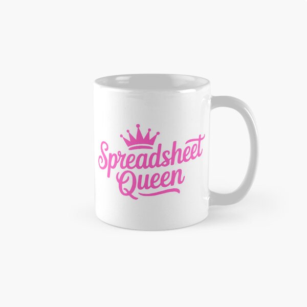 Item preview, Spreadsheet Queen! Pink Data Analyst designed and sold by PMCreative.