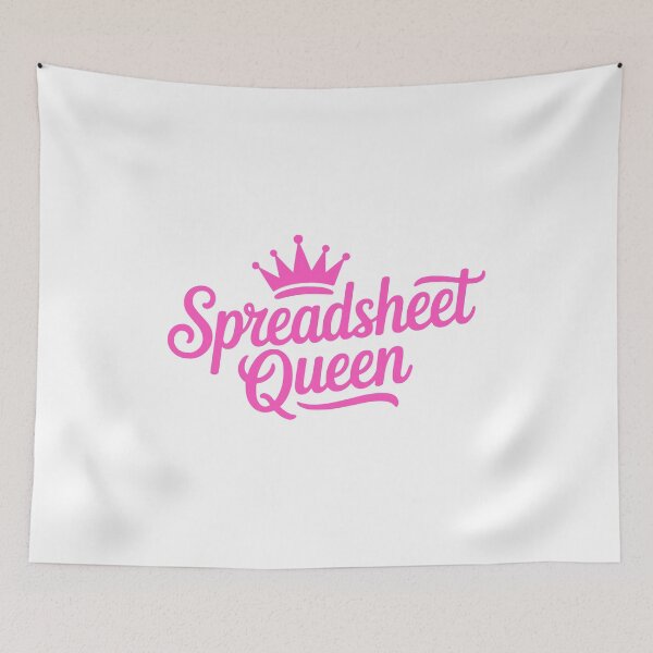 Item preview, Spreadsheet Queen! Pink Data Analyst designed and sold by PMCreative.