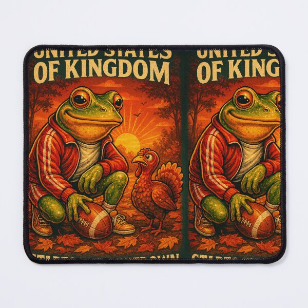 Item preview, Funny Frog Meme Satire – United States of Kingdom designed and sold by Nest & Thread.