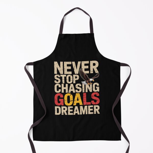 Item preview, Never Stop – Motivational Goals Dreamer Quote Eagle Success designed and sold by Taans-Creation.