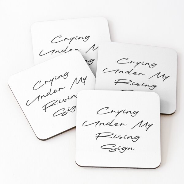 Item preview, Crying Under My Rising Sign designed and sold by Ninjacatoff.