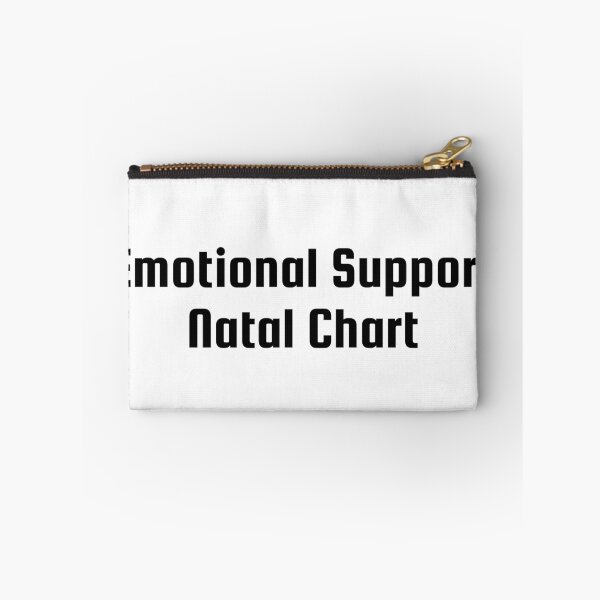 Item preview, Emotional Support Natal Chart designed and sold by Ninjacatoff.