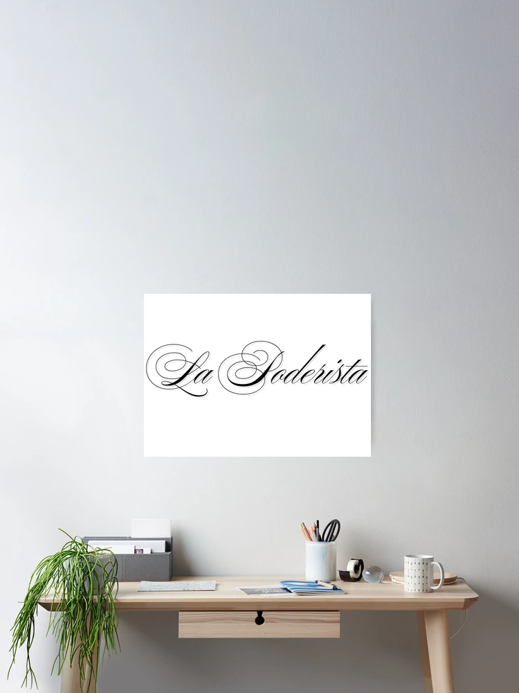 Thumbnail 2 of 3, Poster, La Poderista designed and sold by Poderosa Pacheco.